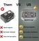 Grey Magnetic Key Box for Car – Waterproof, Air-Tight Hide-A-Key with Strong Neodymium Magnets for Secure Undercarriage Placement (Grey)